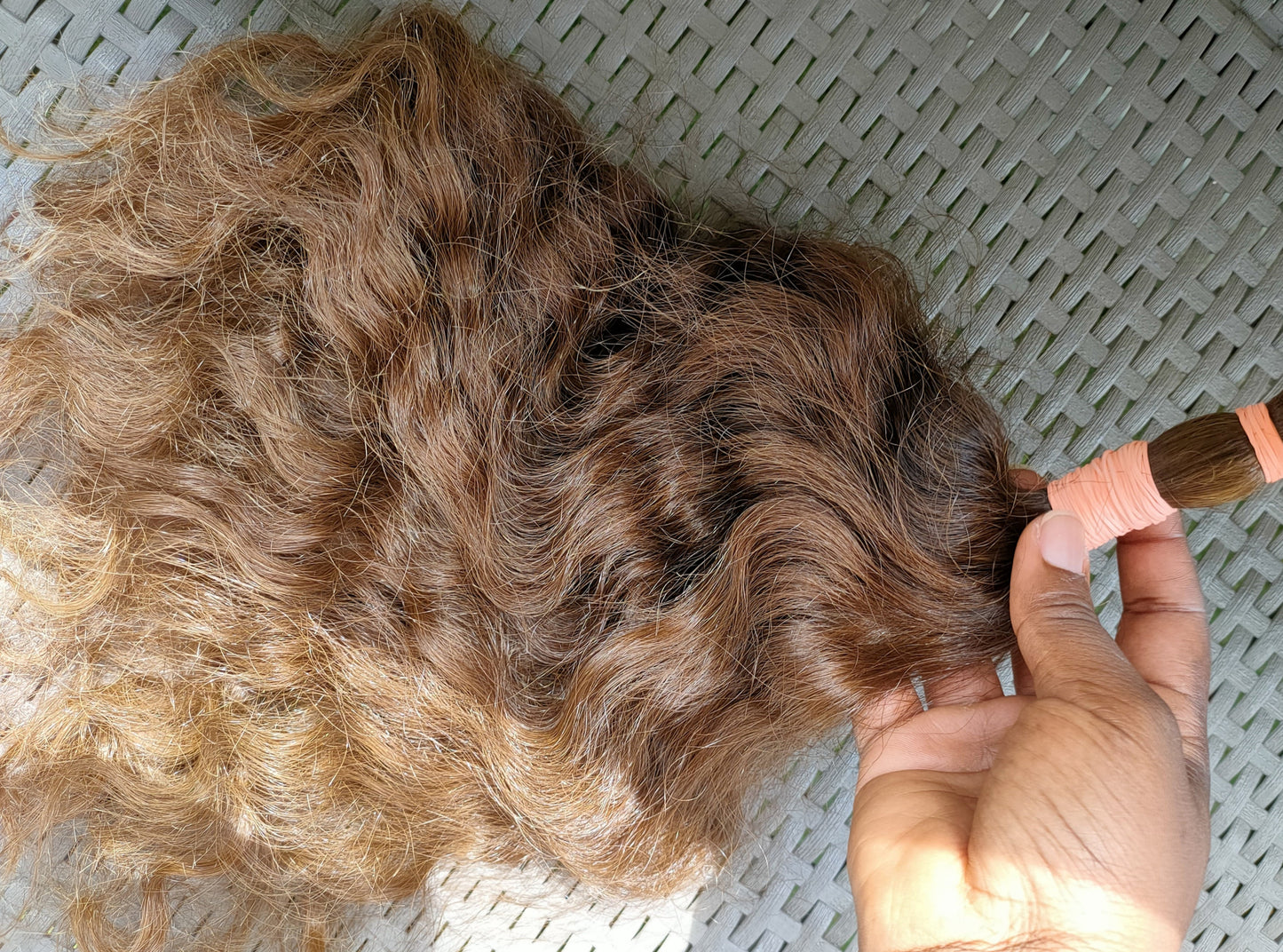 RAW INDIAN BOUCLE COULEUR CLAIR