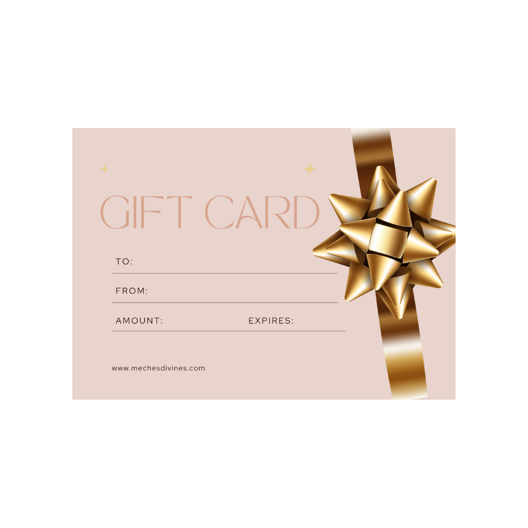 CARTE - CADEAU MECHES DIVINES