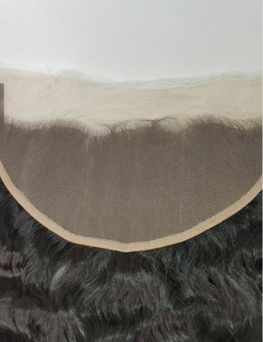 FRONTALE CURLY NOIRE ( HD TRANSPARENT )