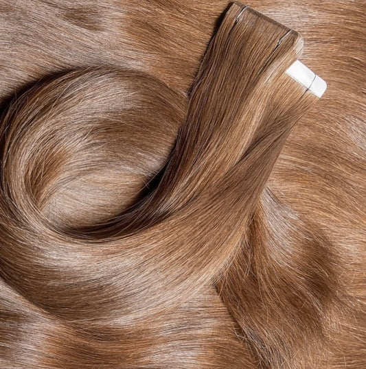 TAPE-IN LISSE MARRON CHOCOLAT