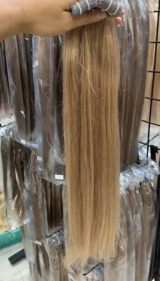 TAPE-IN LISSE BLOND FONCE