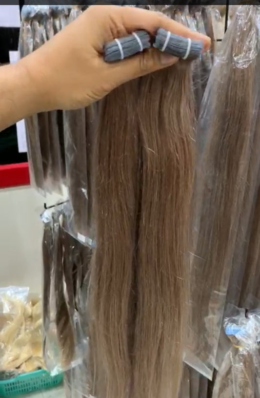 TAPE-IN LISSE MARRON CLAIR