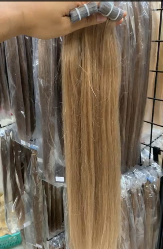 TAPE-IN LISSE BLOND FONCE